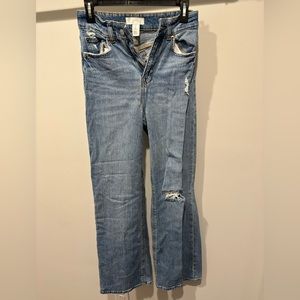 H&M wide leg jeans